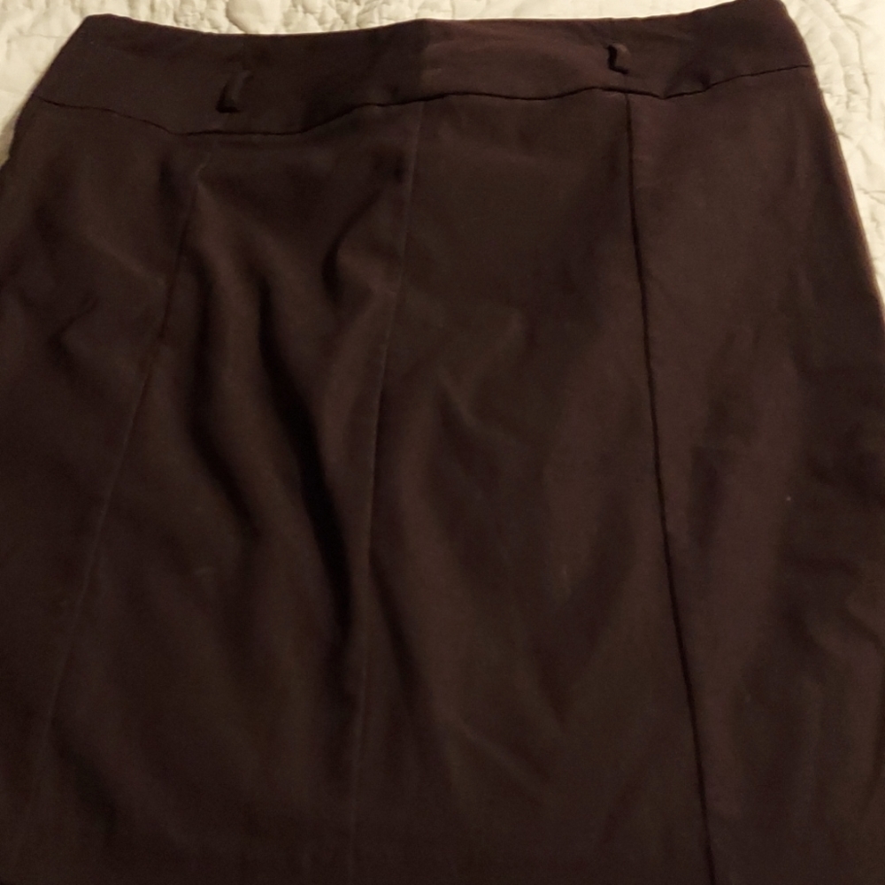 brown pencil skirt
